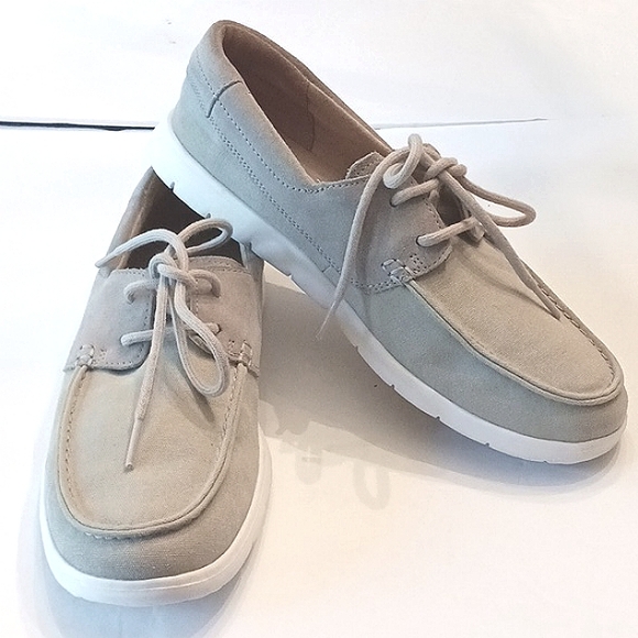 UGG Catton Boat Shoe Lace-Up Men Pewter Size 9 - Picture 13 of 14